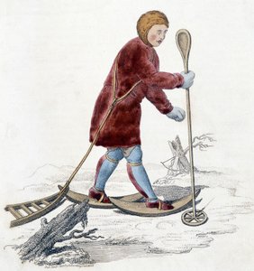 Homme de la tribu Ostiak (Khanty ou Khante) (tribu de chasseurs paléosibériens établie dans la région forestière de la vallée moyenne de l
