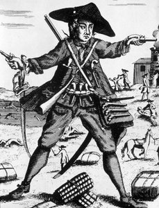 Arme à mandrin aux dents - gravure