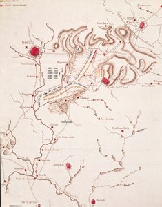 Carte de la bataille d