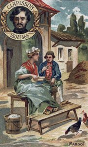 Margot opéra comique de 1857 par Antoine Louis Clapisson (1808-1866). Chromo de la fin du 19ème siècle - Unknown artist