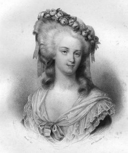 Marie Thérèse de Savoie Carignan (1749-1792), Princesse de Lamballe.