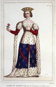 Marie de Berry (1367-1434). Comtesse de Clermont et d