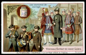Coutumes de mariage : la procession allant à l