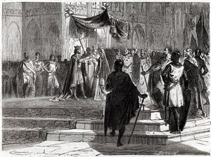 Mariage de Louis le Jeune (1120 - 1180) avec Aliénor d
