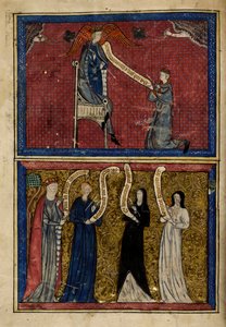 Hommes et femmes blessés par le Dieu de l