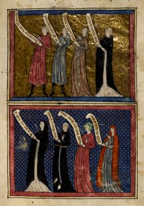 Hommes et femmes blessés par le Dieu de l