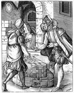 Marchands - dans « De Artibus Illiberalibus et Mechanicis,... » - Unknown artist