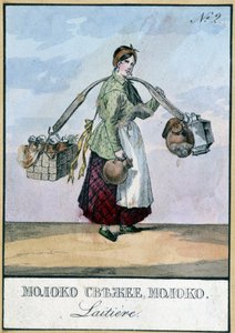 Marchand de lait en Russie, Bibl. des Arts Déco