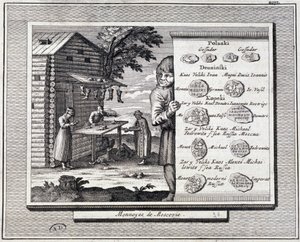 Pièces de monnaie de Muscovie et cordonnier - Unknown artist