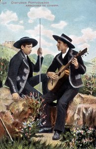 Musiciens en costumes portugais. Arredores de Coimbra - Unknown artist