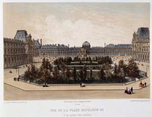 Place Napoléon III et le Palais des Tuileries