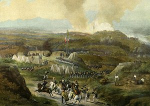 Campagne napoléonienne de 1793 : reprise du Camp de Peyrestortes, Armée des Pyrénées Orientales le 18 septembre 1793. Gravure 1868 - Unknown artist
