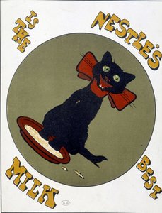 Nestlé est le meilleur lait - publicité Nestlé - Unknown artist