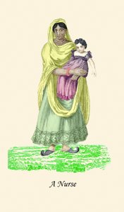 Infirmière avec bébé