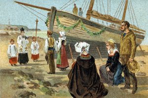 Ancienne coutume célébrée en Bretagne : baptême d