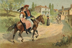 Ancienne coutume célébrée dans la région de Provence : l