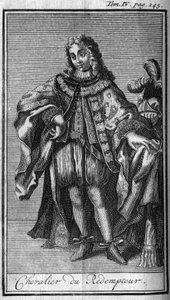Ordres de Chevalerie. Chevalier du Rédempteur ou du précieux sang de Jésus dans le Duché de Mantoue au 17ème siècle. Dans « Histoire des ordres militaires ou chevaliers, des milices séculières et régulières des deux sexes, qui ont été établis jusqu
