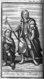 Ordres de Chevalerie. Chevalier de la Fortune en Italie. Dans « Histoire des ordres militaires ou chevaliers, des milices séculières et régulières des deux sexes, qui ont été établis jusqu