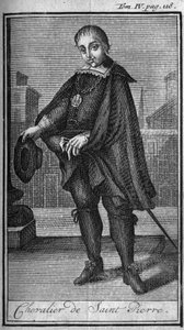 Ordres de chevalerie. Chevalier de Saint-Pierre à Rome au 15e siècle. Dans « Histoire des ordres militaires ou chevaliers, des milices sécurisées et routinières des deux sexes, qui ont été établies jusqu