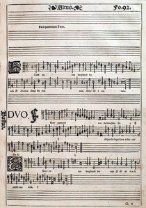 Page de Liber octo missarum (1541) - Unknown artist