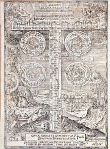 Page tirée du Compendium de Musique par Adam Gumpelzhaimer - Unknown artist