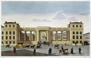 Palais de la Chambre des députés, vers 1820 - dans « Vues de Paris » par Courvoisier - Unknown artist