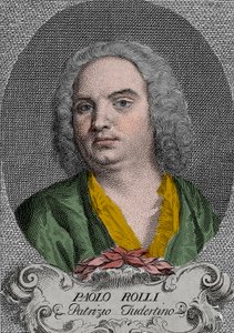 Paolo Antonio Rolli (1687-1765) poète et librettiste de l