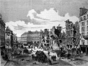 Paris, démolition rue de la Paix pour l