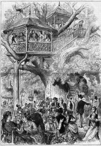 Fête au Parc de Sceaux en 1873. - Unknown artist