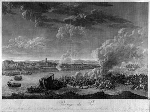 Passage du Pô par les armées de Napoléon Bonaparte