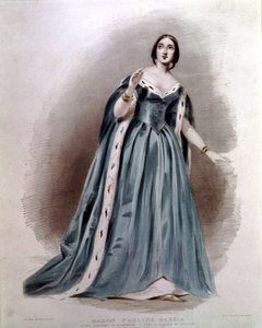 Pauline Viardot - Garcia (1821-1910), chanteuse française. dans le rôle de Desdemona. Otello de Gioacchino Rossini - Unknown artist