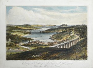 Penryn, Flushing et Falmouth Harbours (depuis l