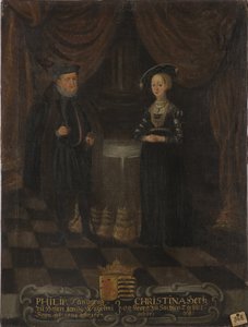 Philippe I de Hesse, dit le Magnanime et Christine de Saxe - Unknown artist
