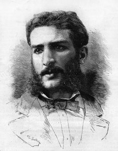 Pierre Savorgnan de Brazza (1852-1905), explorateur français en 1882