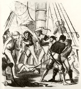 Pirates tourmentant George Withers - Unknown artist