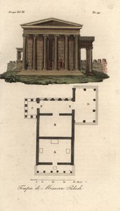 Plan et élévation de l