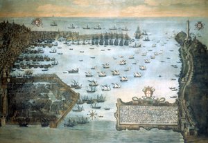 Port de Gênes en 1597 - Unknown artist