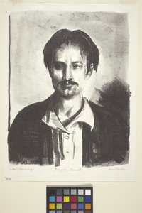 Portrait de John Carroll - Unknown artist
