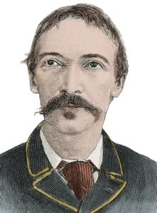 Portrait de Robert Louis Stevenson (1850-1894) - écrivain britannique - Unknown artist