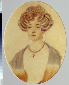 Portrait de Ekaterina Nikolayevna Gontcharova - Unknown artist