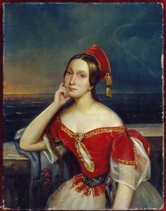 Portrait de la ballerine Marie Taglioni - Unknown artist