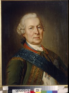 Portrait du comte Burckhardt Christoph von Munnich - Unknown artist