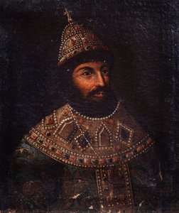 Portrait du tsar Alexis I Mikhailovich de Russie - Unknown artist
