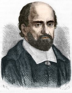 Portrait de (Jean Duvergier de Hauranne) abbé de Saint Cyran
