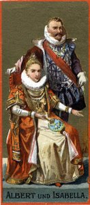 Portrait des Archiducs Albert (Albert de Habsbourg - Unknown artist