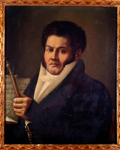 Portrait de Baldassare Centroni, hautboïste italien - Unknown artist