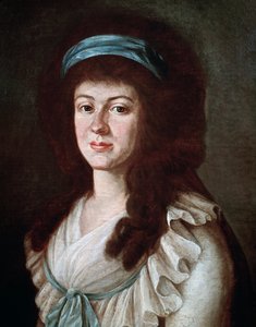 Portrait de la baronne Maria Anna von Westerholt - Unknown artist