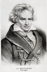 Portrait de Beethoven (1770 - 1827) - Unknown artist