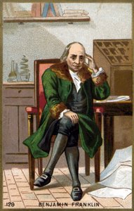 Portrait de Benjamin Franklin (1706 - 1790) - Unknown artist