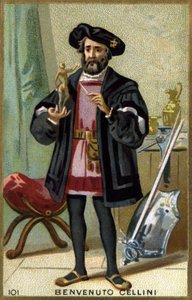 Portrait de Benvenuto Cellini (1500 - 1571), orfèvre et sculpteur italien